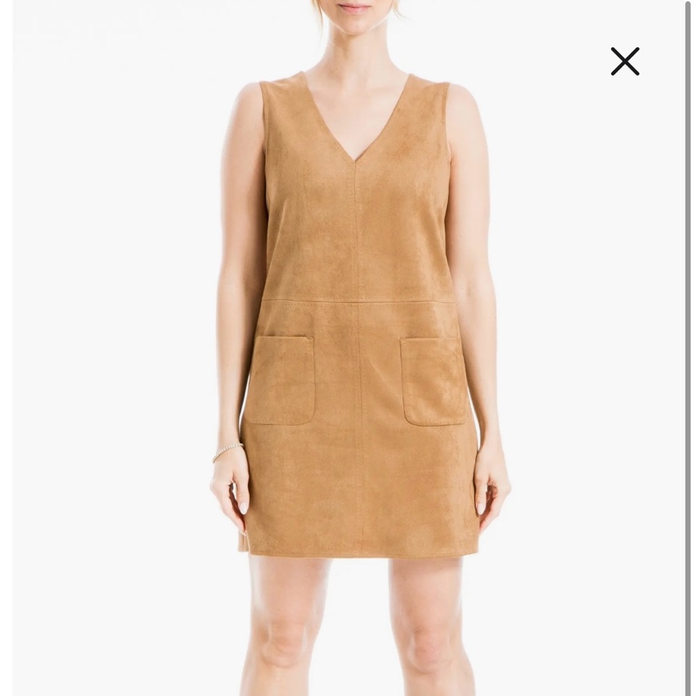 BNWT - Max Studio Faux Suede Sleeveless Minidress